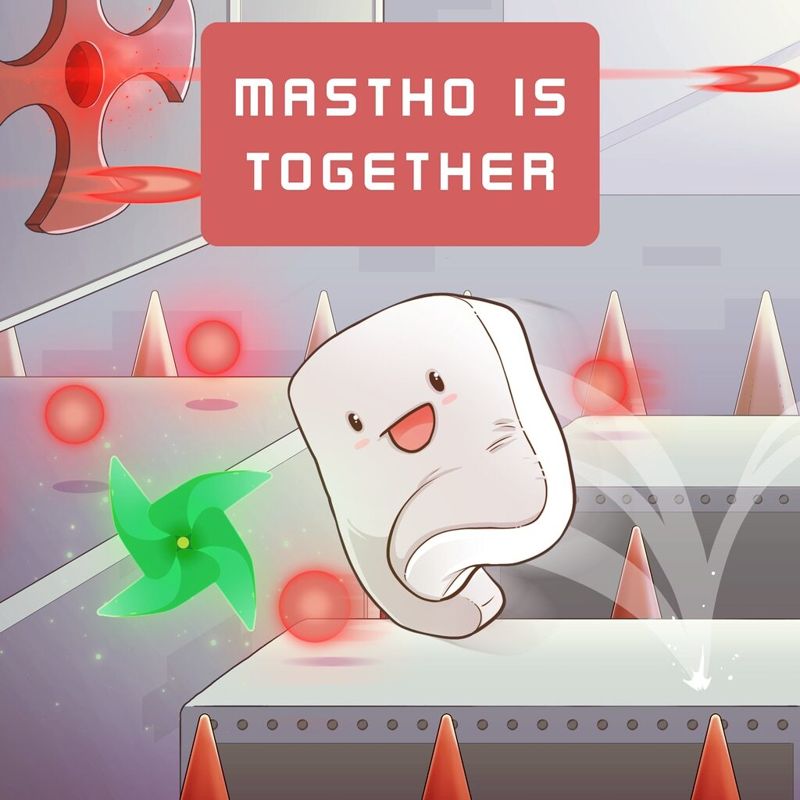 Front Cover for Mastho is Together (PlayStation 4 and PlayStation 5) (download release)