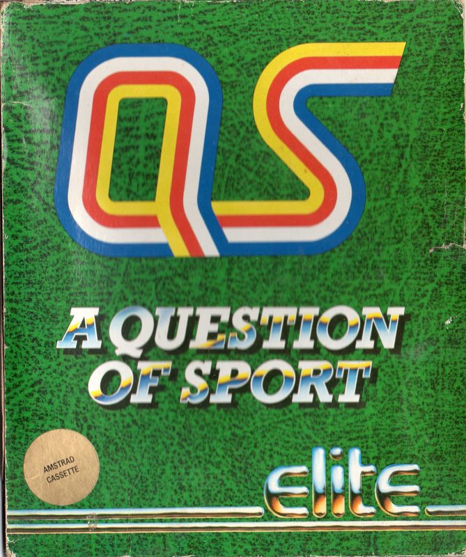 Front Cover for A Question of Sport (Amstrad CPC)