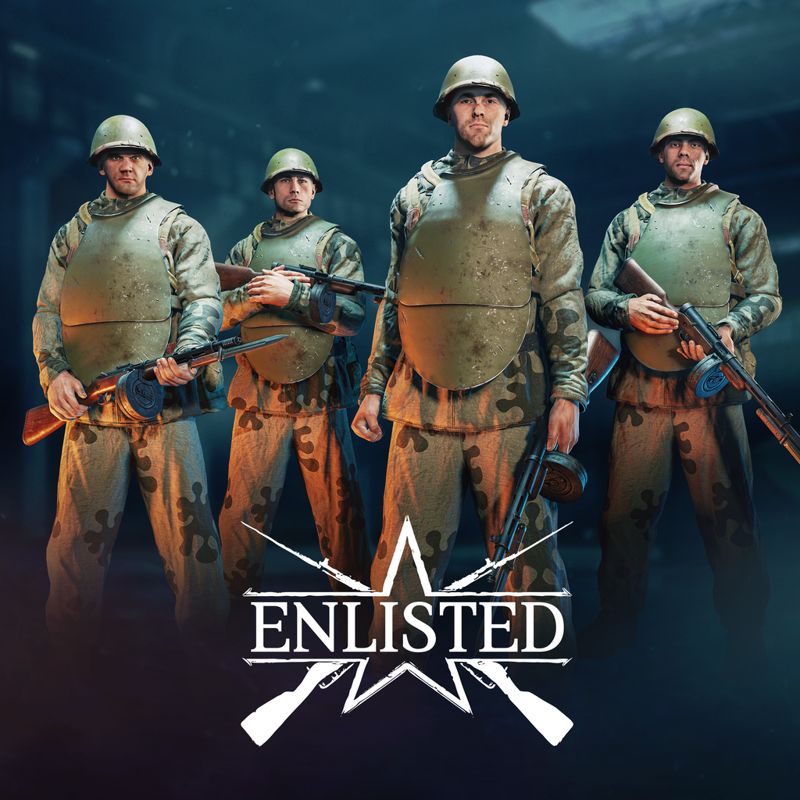 Front Cover for Enlisted: "Battle of Berlin" - PPD-40 DSZ Squad (PlayStation 4 and PlayStation 5) (download release)