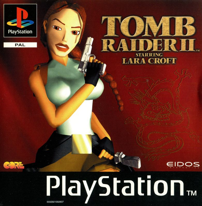 Front Cover for Tomb Raider II (PlayStation)