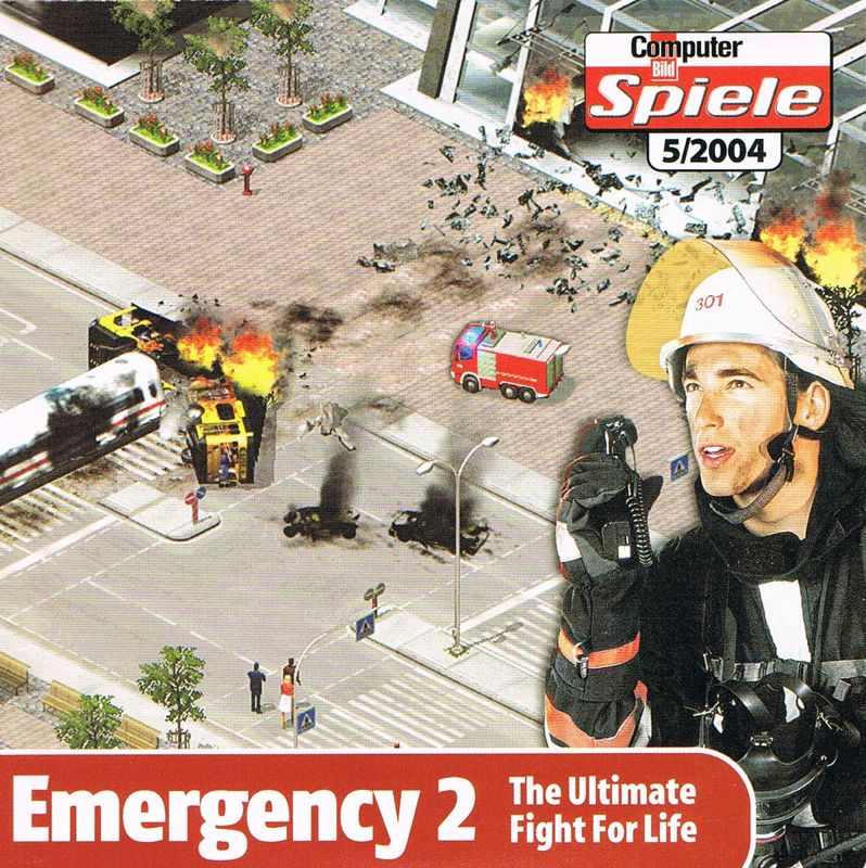 Front Cover for Emergency 2: The Ultimate Fight for Life (Windows) (Computer Bild Spiele 5/2004 covermount)