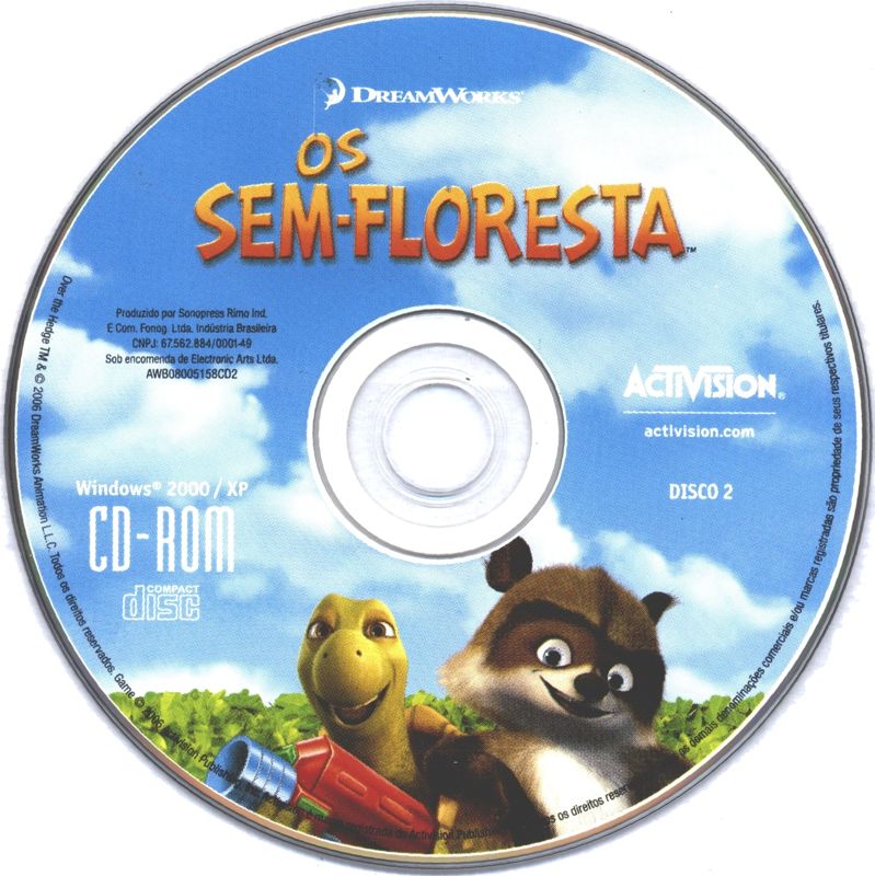 Media for Over the Hedge (Windows): Disc 2