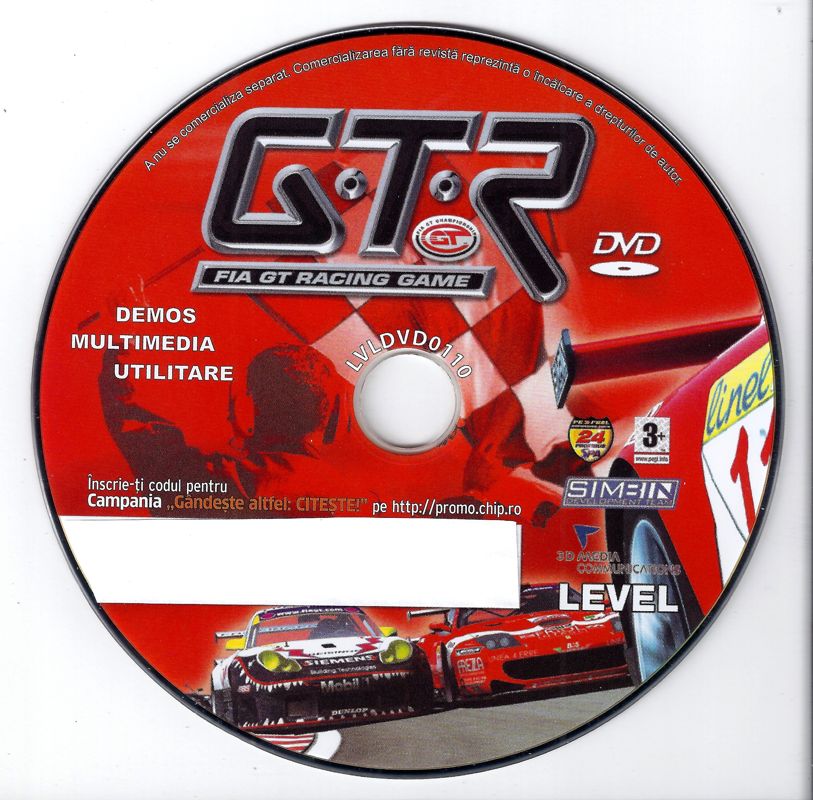 Media for GTR: FIA GT Racing Game (Windows) (Level 1/2010 covermount)