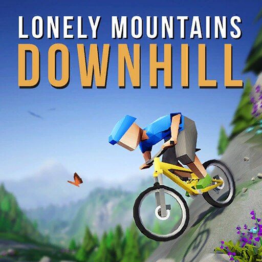 Front Cover for Lonely Mountains: Downhill (PlayStation 4) (download release)