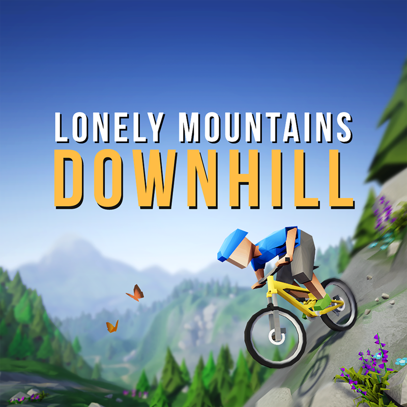 Front Cover for Lonely Mountains: Downhill (PlayStation 4) (download release)