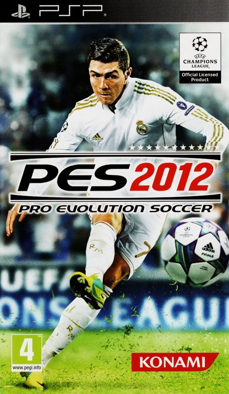 PES 2012: Pro Evolution Soccer cover or packaging material - MobyGames