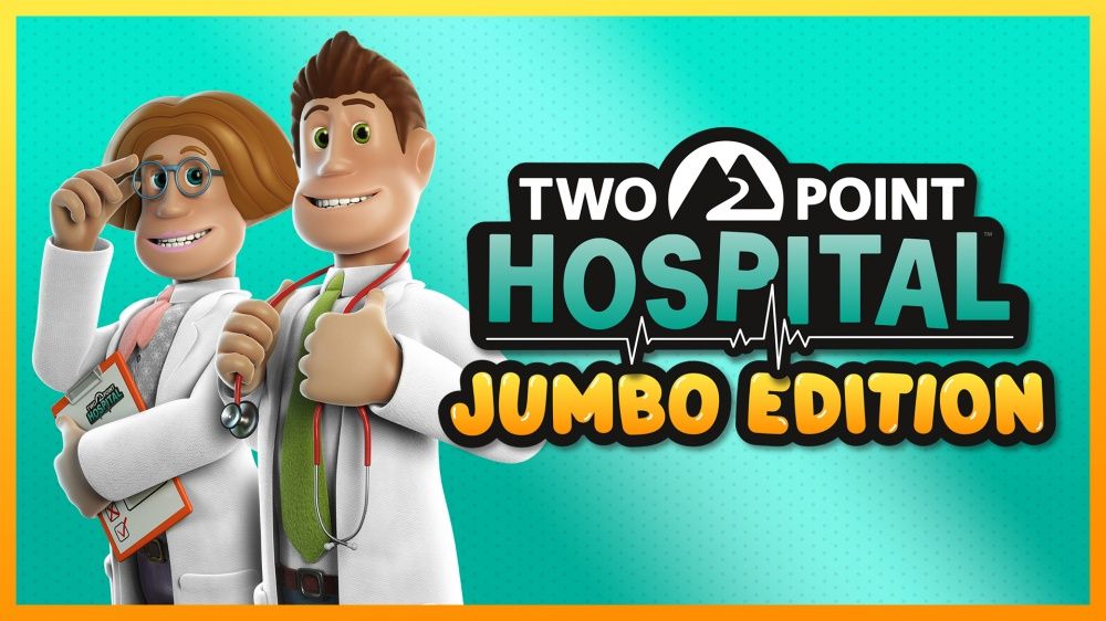 Front Cover for Two Point Hospital: Jumbo Edition (Nintendo Switch) (download release)