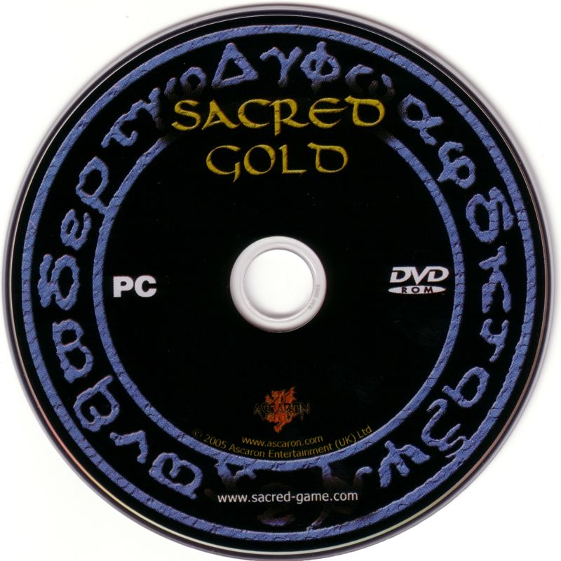 Media for Sacred: Gold (Windows)