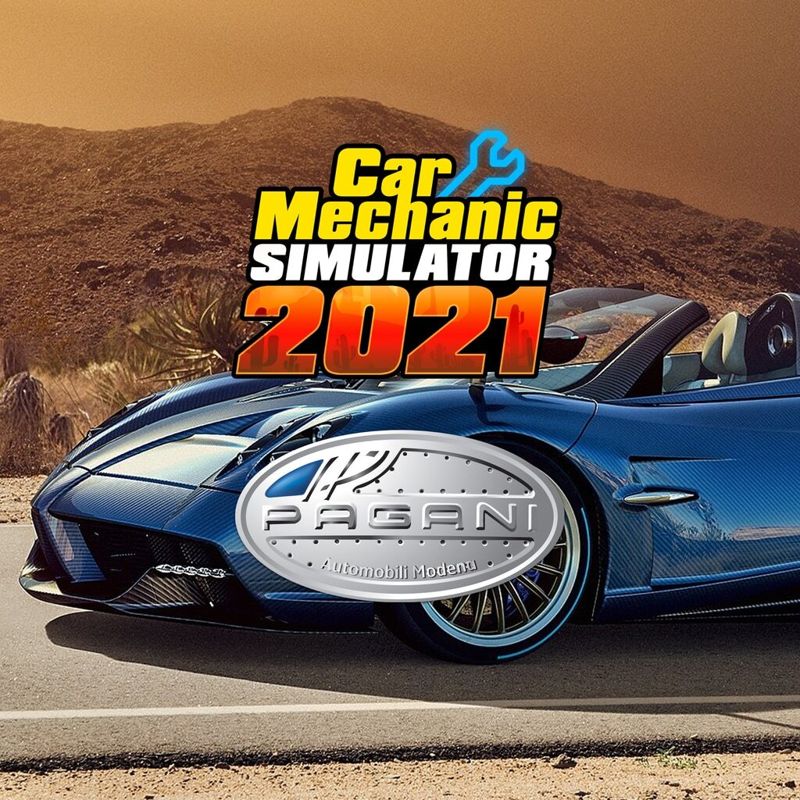 Front Cover for Car Mechanic Simulator 2021: Pagani Remastered (PlayStation 4) (download release)