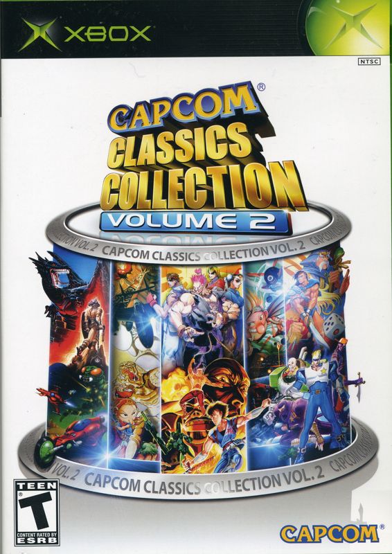 Front Cover for Capcom Classics Collection: Volume 2 (Xbox)