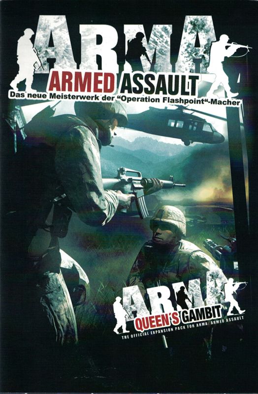 Manual for ArmA: Armed Assault - Gold Edition (Windows) (Peter Games release): Front