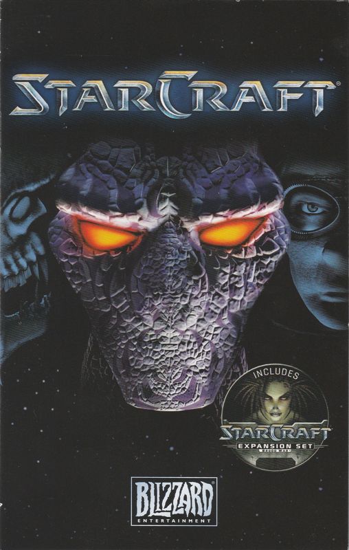 Manual for StarCraft: Anthology (Macintosh and Windows) (2011 general European release): Front