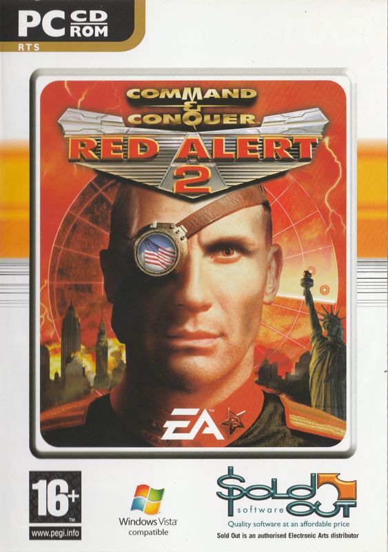 Command & Conquer: Red Alert 2 cover or packaging material - MobyGames