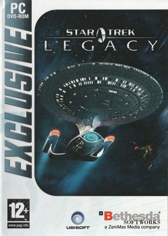 Front Cover for Star Trek: Legacy (Windows) (Ubisoft Exclusive release)