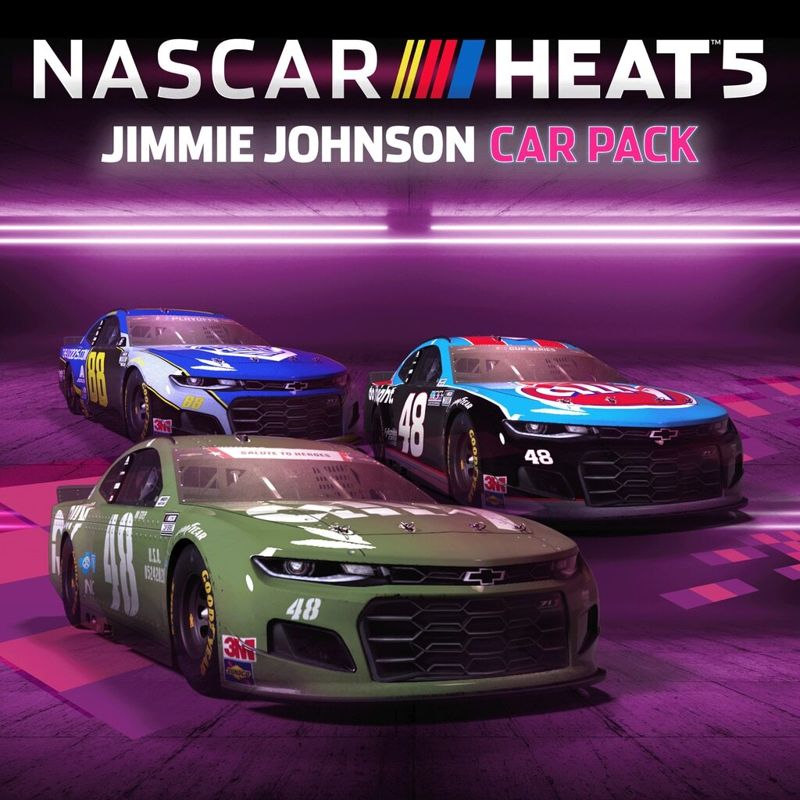 Front Cover for NASCAR Heat 5: Jimmie Johnson Car Pack (PlayStation 4) (download release)