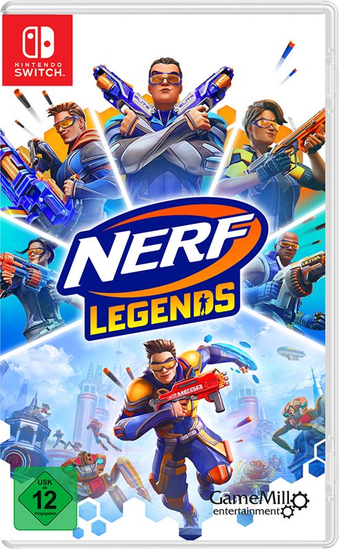Front Cover for Nerf Legends (Nintendo Switch) (download release)