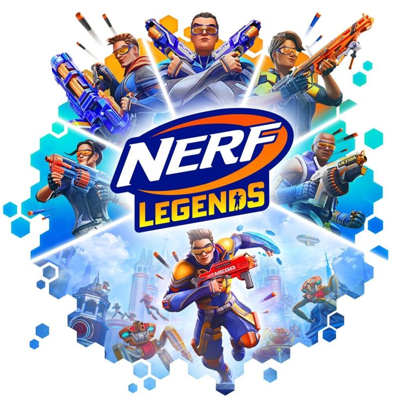 Front Cover for Nerf Legends (PlayStation 4 and PlayStation 5) (download release)