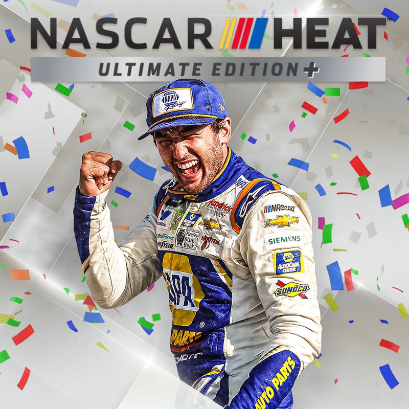 Front Cover for NASCAR Heat: Ultimate Edition+ (Nintendo Switch) (download release)