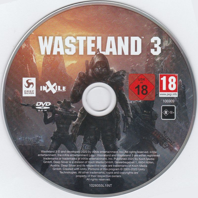 Media for Wasteland 3: Day One Edition (Linux and Macintosh and Windows) (standard release)