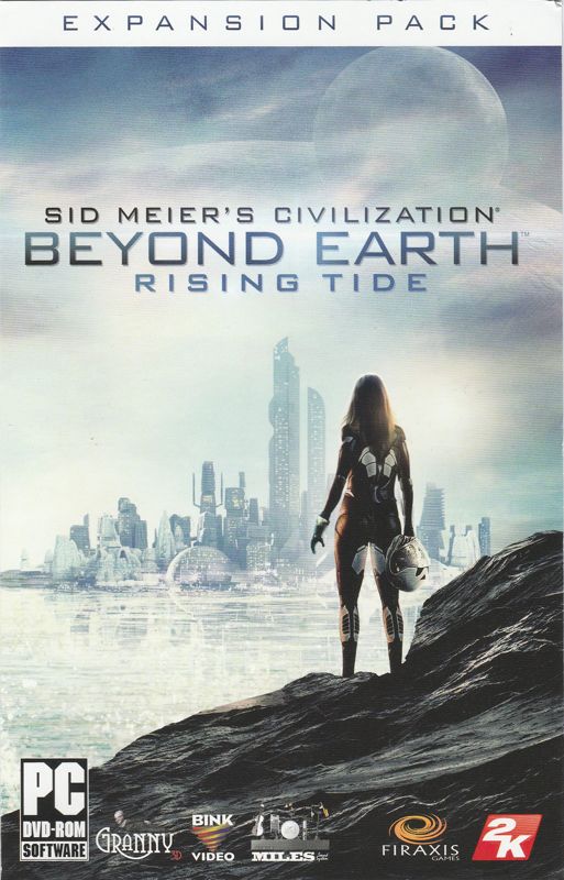 Manual for Sid Meier's Civilization: Beyond Earth - Rising Tide (Windows): Front