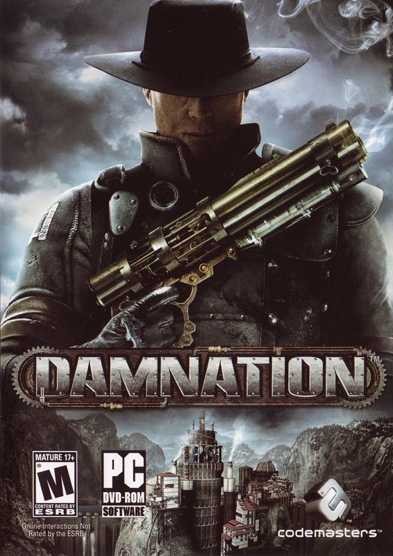 Front Cover for Damnation (Windows)