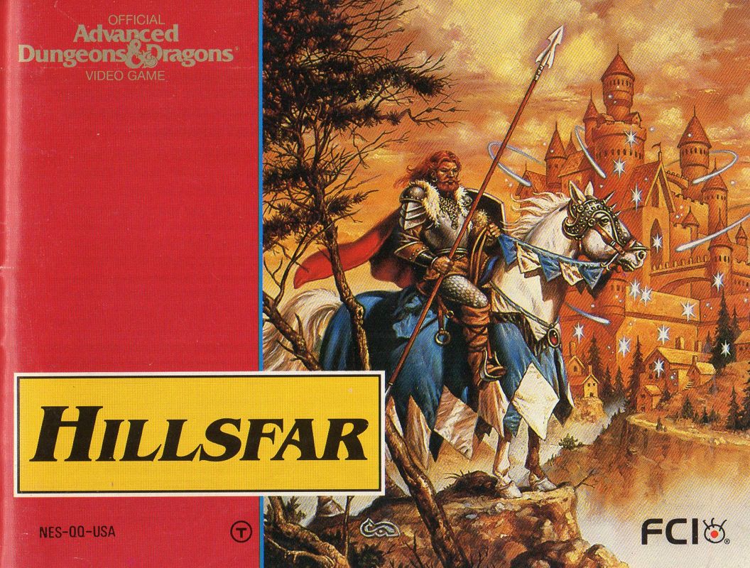 Manual for Hillsfar (NES)