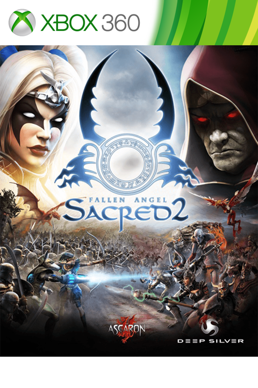 Front Cover for Sacred 2: Fallen Angel (Xbox One and Xbox Series) (download release (Xbox 360 backwards compatibility))