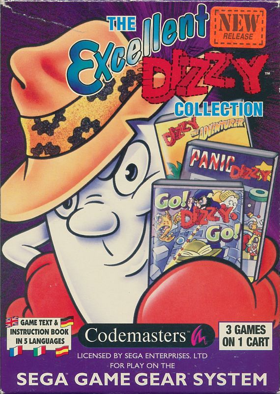 Front Cover for The Excellent Dizzy Collection (Game Gear)