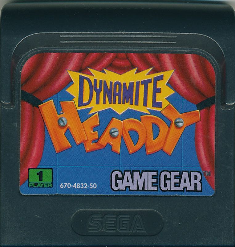 Media for Dynamite Headdy (Game Gear)