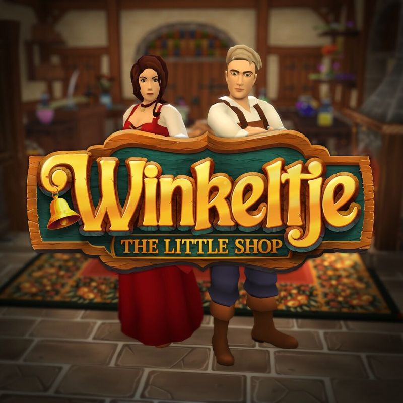 Front Cover for Winkeltje: The Little Shop (PlayStation 4) (download release)