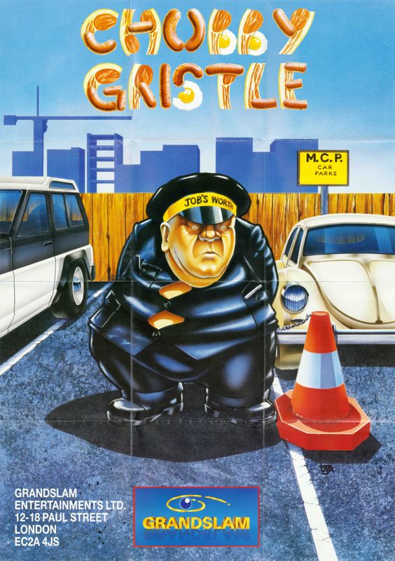 Extras for Chubby Gristle (Amiga): A2 Poster