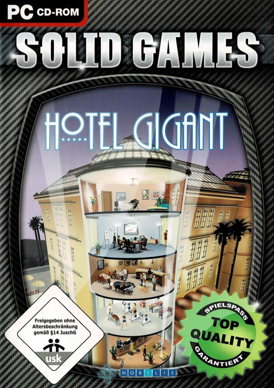 Front Cover for Hotel Giant (Windows) (Solid Games release)