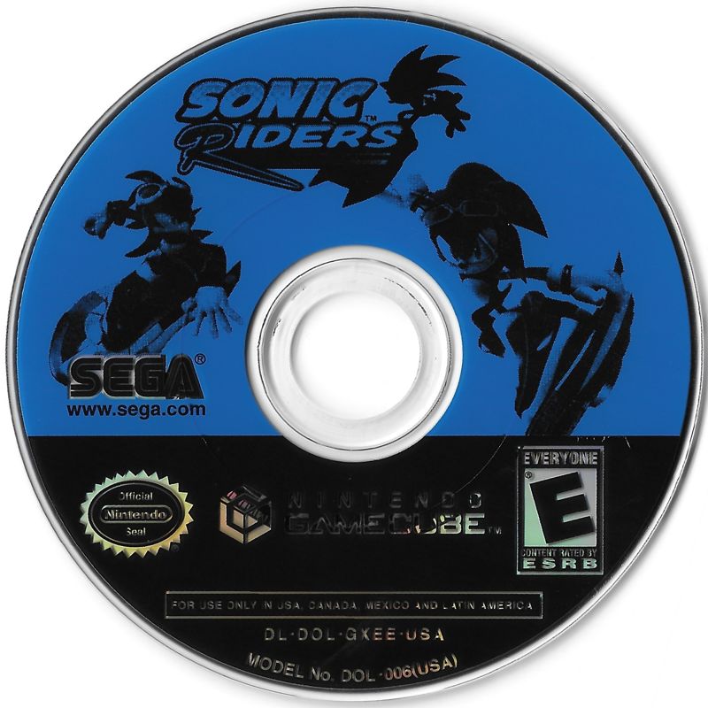 Media for Sonic Riders (GameCube) (Player's Choice release)
