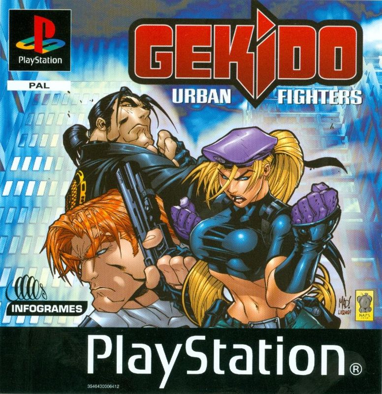 Front Cover for Gekido (PlayStation)