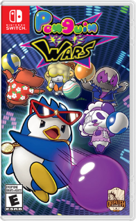 Front Cover for Penguin Wars (Nintendo Switch) (download release): 1st version