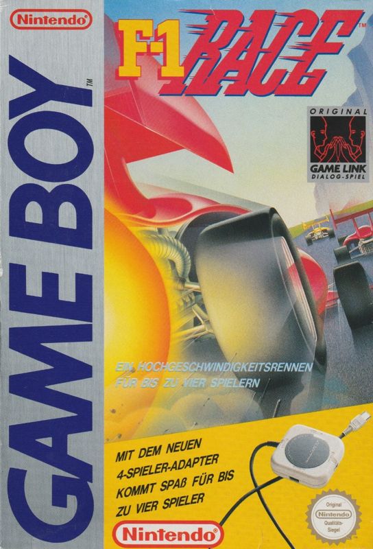 Front Cover for F-1 Race (Game Boy) (German Four Player Adapter bundle)