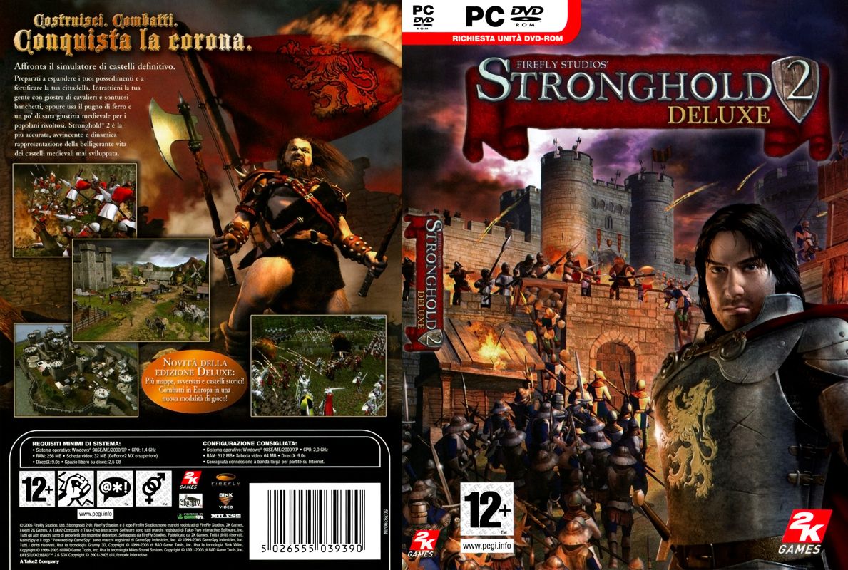 Full Cover for FireFly Studios' Stronghold 2 (Windows) (Deluxe Edition)