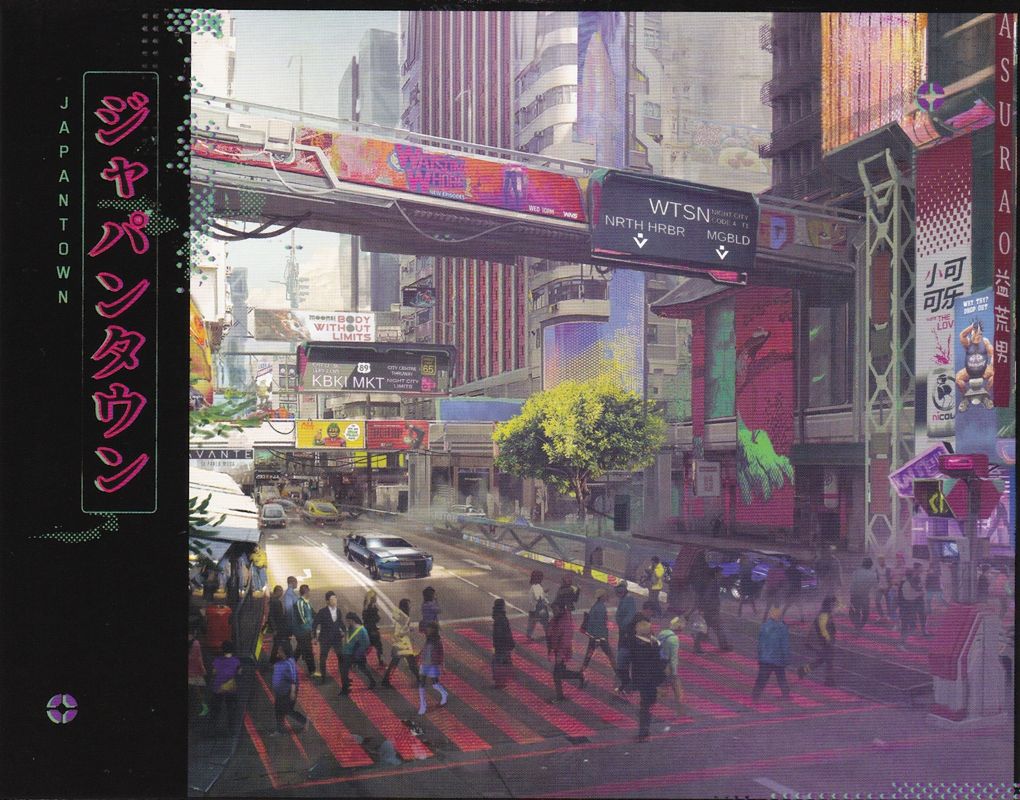 Extras for Cyberpunk 2077 (PlayStation 4): Postcard #2 Front