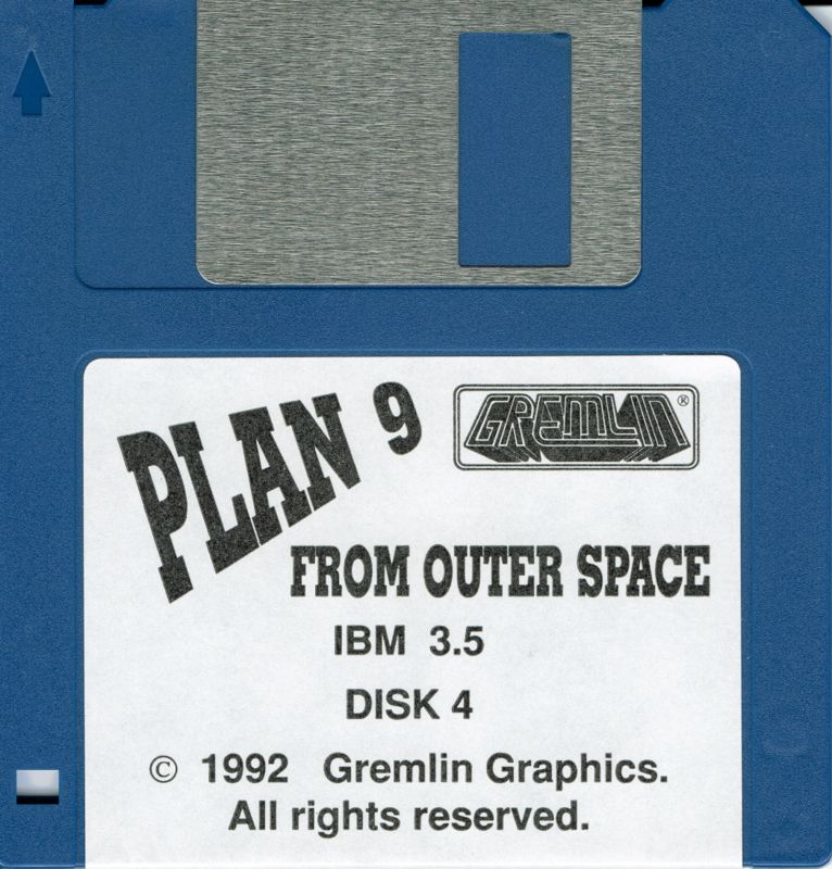 Media for Plan 9 From Outer Space (DOS) (3.5'' floppy release): Disk 4
