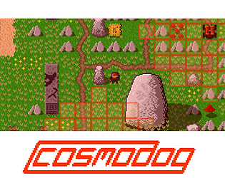 Front Cover for Cosmodog (Windows) (itch.io release)