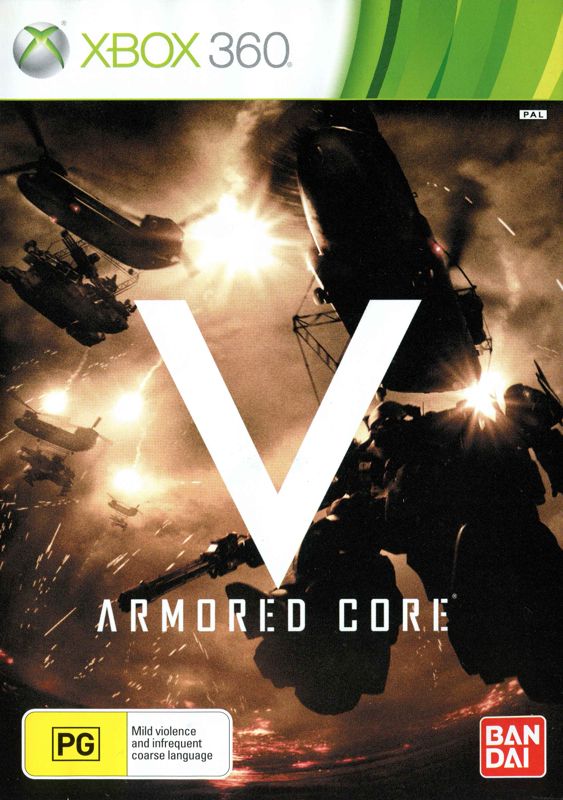 Front Cover for Armored Core V (Xbox 360)