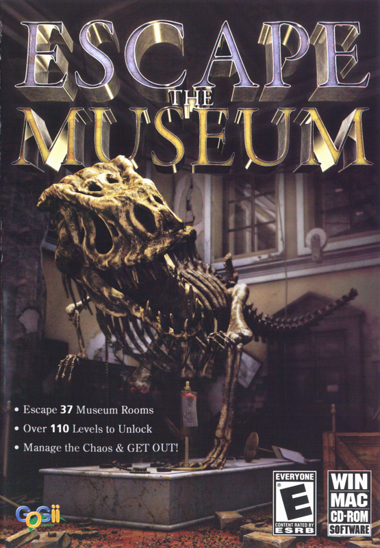 Front Cover for Escape the Museum (Macintosh and Windows)