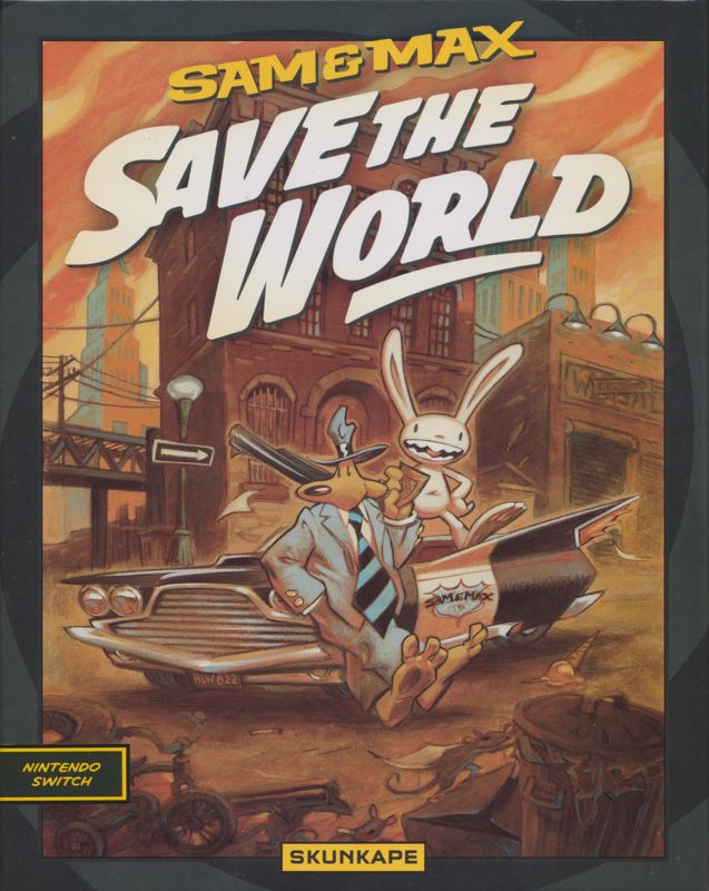 Other for Sam & Max: Save the World (Collector's Edition) (Nintendo Switch) (Sleeved Box (SRG #104)): Box - Front