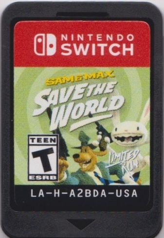 Media for Sam & Max: Save the World (Collector's Edition) (Nintendo Switch) (Sleeved Box (SRG #104))