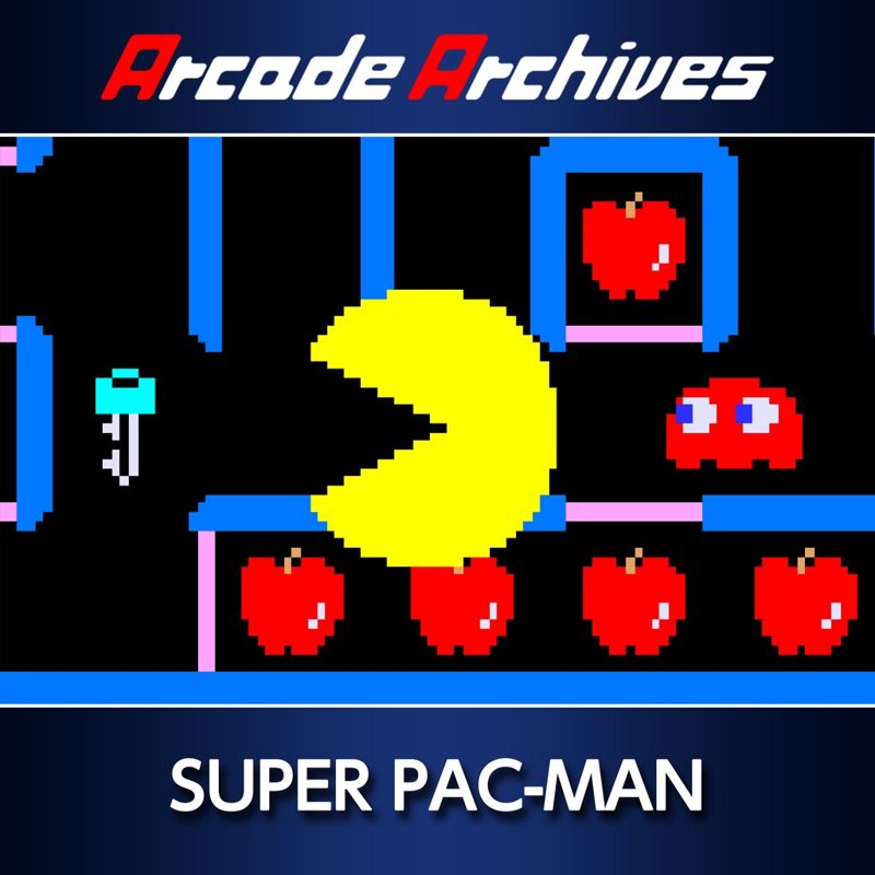 Front Cover for Super Pac-Man (PlayStation 4) (download release)