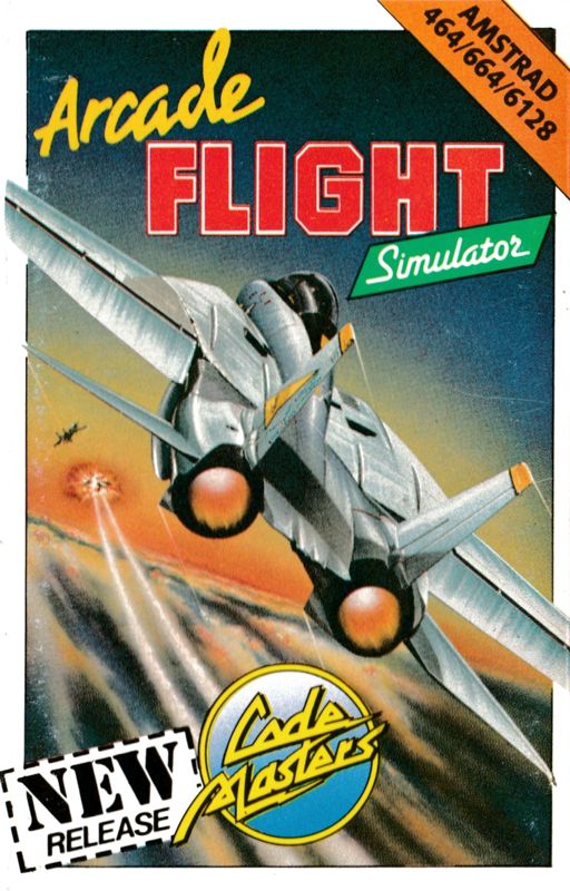 Front Cover for Arcade Flight Simulator (Amstrad CPC)