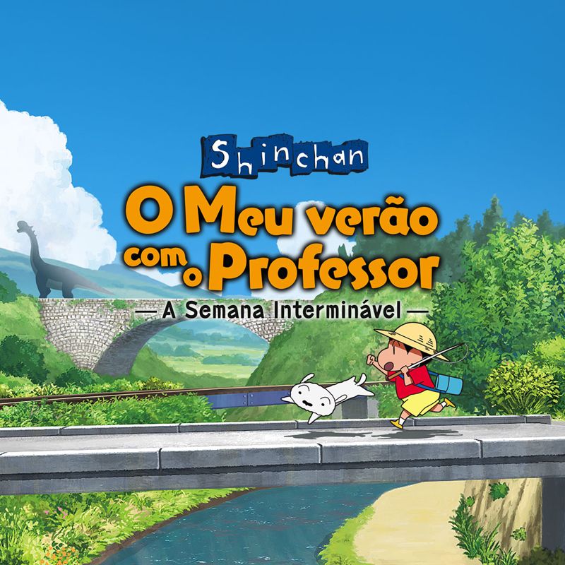 Front Cover for Shin chan: Me and the Professor on Summer Vacation - The Endless Seven-Day Journey (Nintendo Switch) (download release)