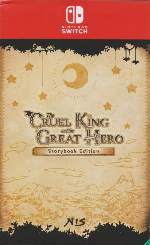 Spine/Sides for The Cruel King and the Great Hero (Treasure Trove Bundle) (Nintendo Switch): Right