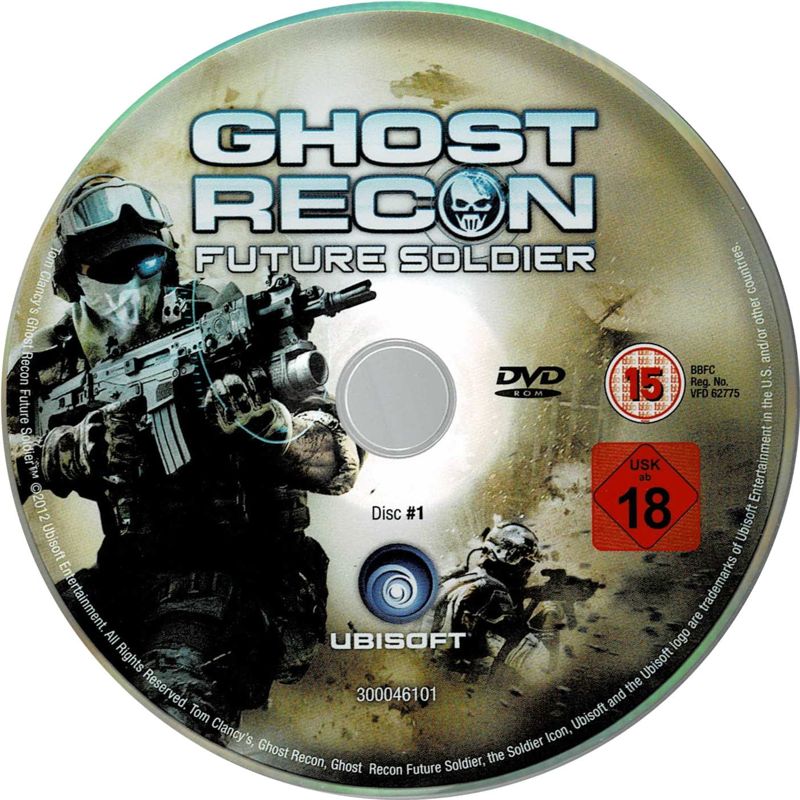 Media for Tom Clancy's Ghost Recon: Future Soldier (Signature Edition) (Windows): Disc 1