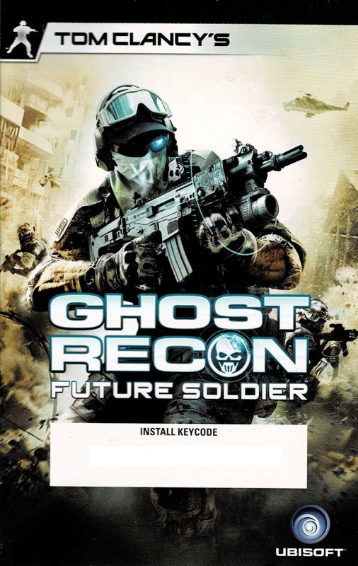 Manual for Tom Clancy's Ghost Recon: Future Soldier (Signature Edition) (Windows): Front